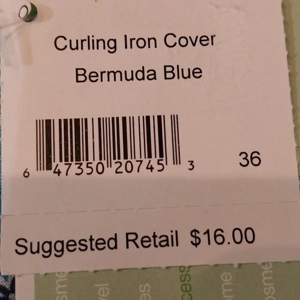 Vera Bradley Curling Iron Cover...NEW